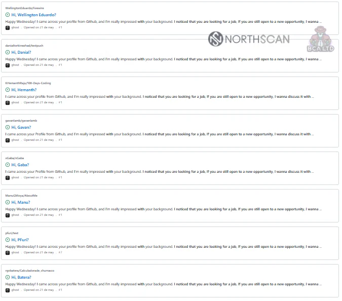 Αποθετήρια με μηνύματα πρόσληψης